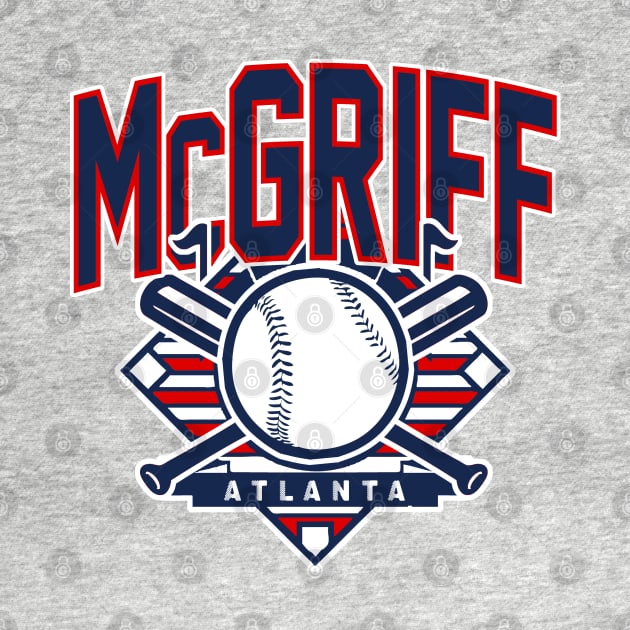 Vintage Atlanta Baseball McGriff by funandgames